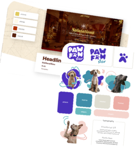 webdesign for a hospitality brand and for a pet service business
