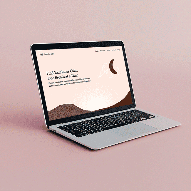 websites gif showing different webdesigns